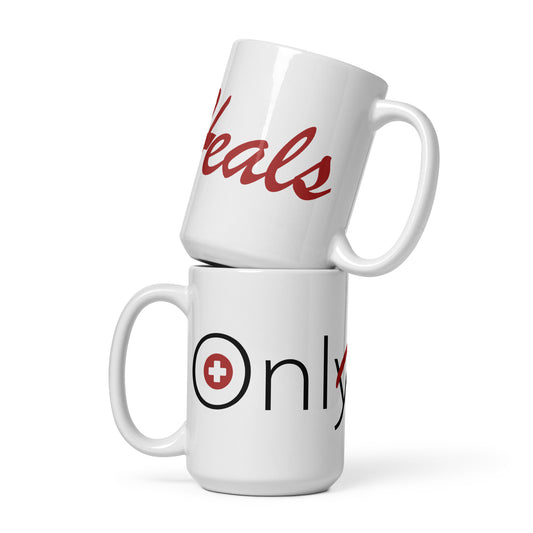 Only Heals Mug White